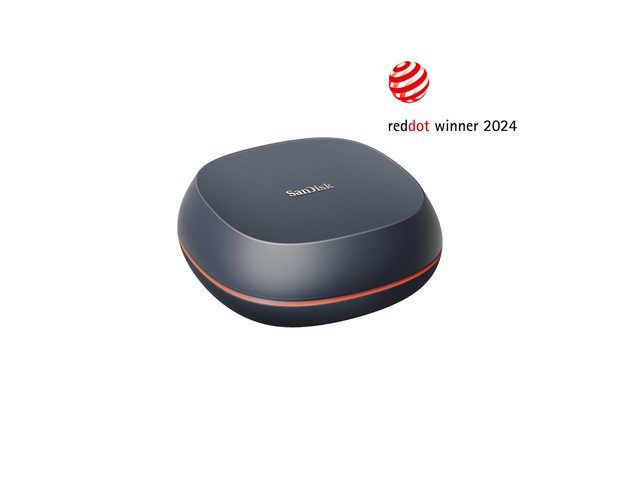 SanDisk Desk Drive - SSD - 4 TB - external (portable) - USB 3.2 Gen 2 (USB-C connector)