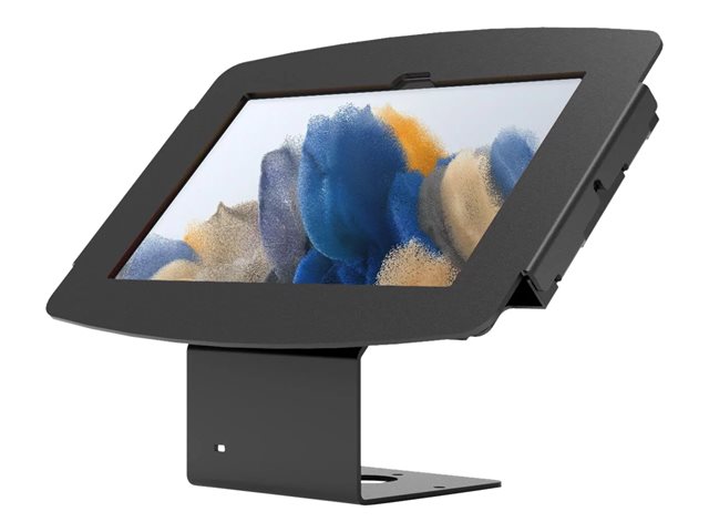 Compulocks Galaxy Tab A8 10.5" Space Enclosure Counter Stand or Wall Mount stand - 45° viewing angle - for tablet - fixed - black