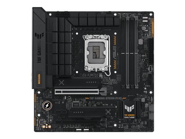 ASUS TUF GAMING B760M-PLUS - motherboard - micro ATX - LGA1700 Socket - B760
