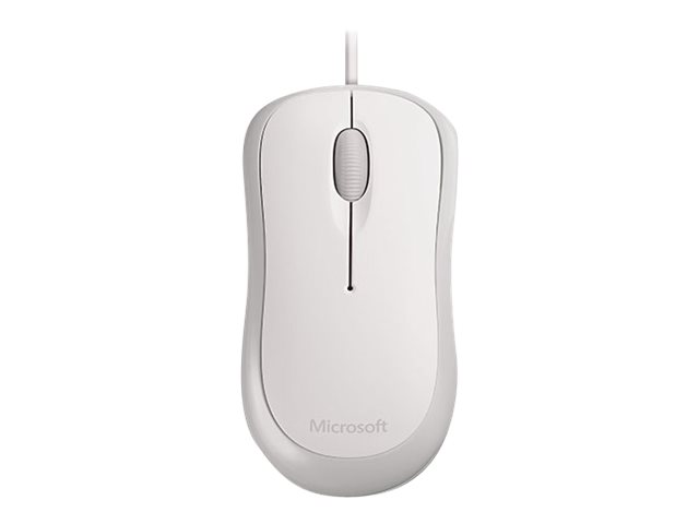 Microsoft Basic Optical Mouse for Business - mouse - PS/2, USB - white