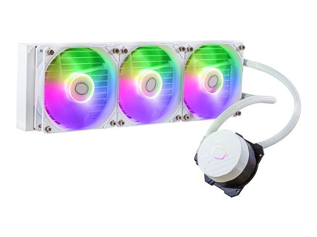 Cooler Master MasterLiquid 360L Core ARGB - White Edition - processor liquid cooling system