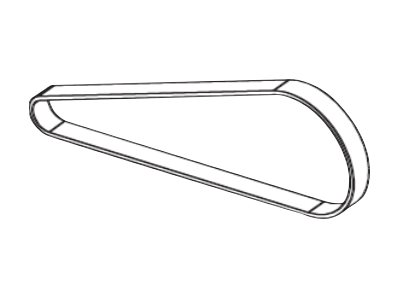 DRIVE BELT 300 AND 600DPI ZT400 .