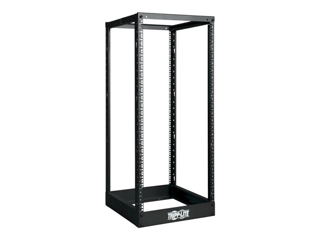 Eaton Tripp Lite Series 25U 4-Post Open Frame Rack Cabinet Square Holes 1000lb Capacity - rack - 25U