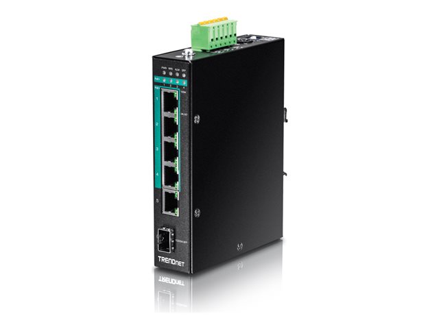 TRENDnet TI-PG541 - switch - 5 ports - TAA Compliant