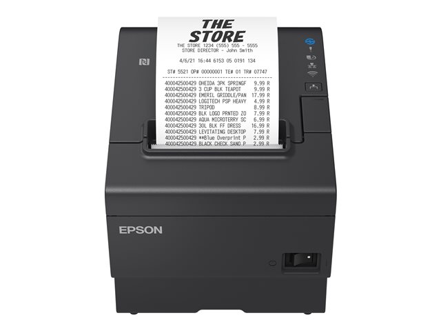 TM-T88VII (152A0): USB ETHERNET FIXED INTERFACE PS UK BLACK