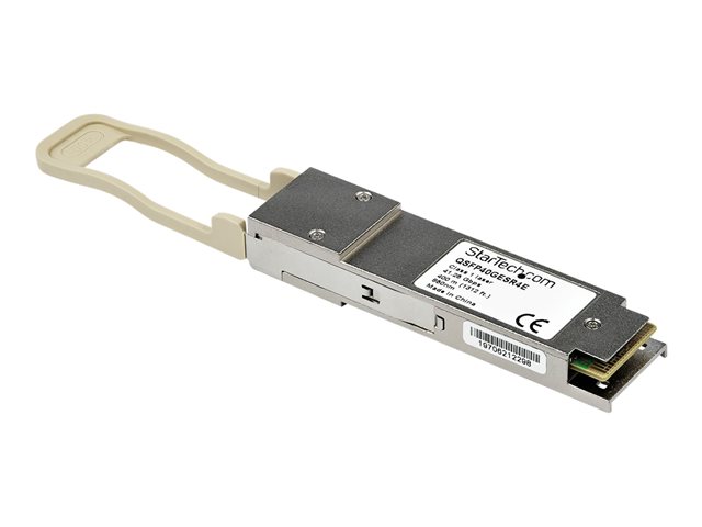Startech HPE 720187-B21 Compatible QSFP+ Module, 40GBASE-SR4, 40GbE Multi Mode Fiber Optic Transceiver, 40GE Gigabit Ethernet QSFP+, MPO 150m, 850nm, DDM, HPE BladeSystem, c-Class - Lifetime Warranty (720187-B21-ST) - QSFP+ transceiver module (equivalent