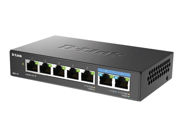 7-PORT MULTI-GIGABIT UNMANAGED SWITCH