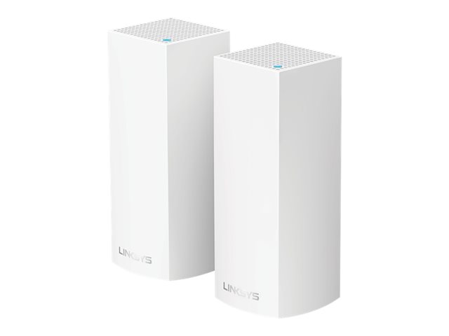 Linksys VELOP Whole Home Mesh Wi-Fi System WHW0302 - Wi-Fi system - Bluetooth, Wi-Fi 5 - desktop