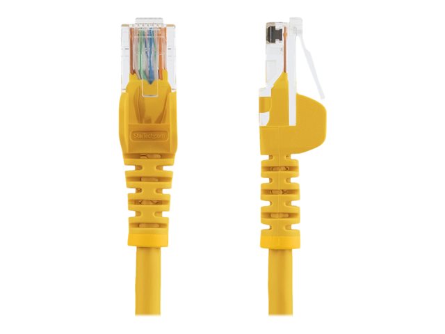 StarTech.com 3m Yellow Cat5e / Cat 5 Snagless Patch Cable - patch cable - 3 m - yellow