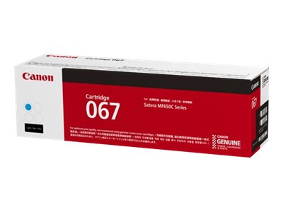 Canon 067 - Cyan - original - toner cartridge - for i-SENSYS MF651Cw