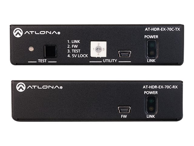 4K HDR HDMI Over HDBaseT TX/RX with Control and PoE