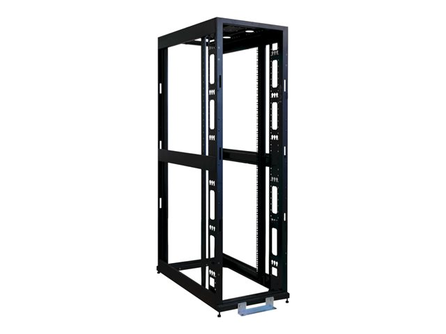 Tripp Lite 42U Open Frame Rack Enclosure Server Cabinet 3000lb Capacity - rack - 42U