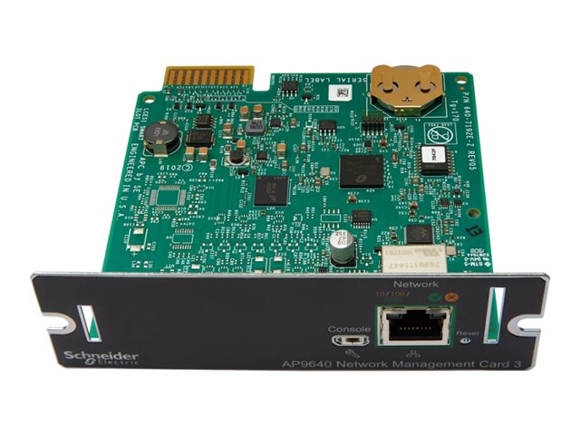 APC Network Management Card 3 with PowerChute Network Shutdown - remote management adapter