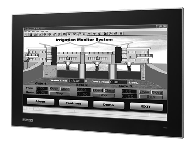 Advantech FPM-7211W-P3AE - LED monitor - Full HD (1080p) - 21.5"