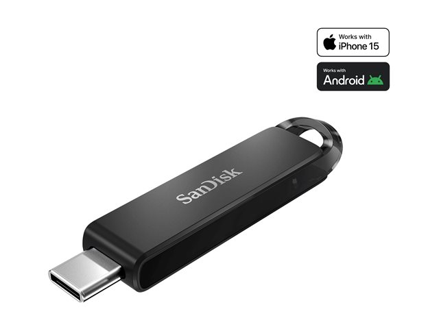 SanDisk Ultra - USB flash drive - 64 GB - USB 3.1 Gen 1 / USB-C