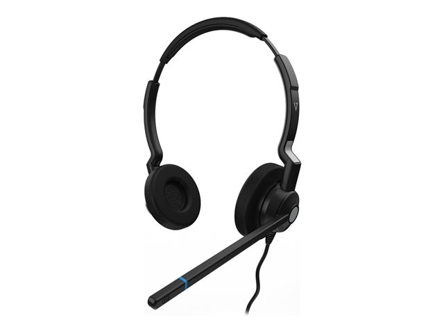 WIRED QD HEADSET WIDEBAND AUDIO NOISE CANCELLING MIC