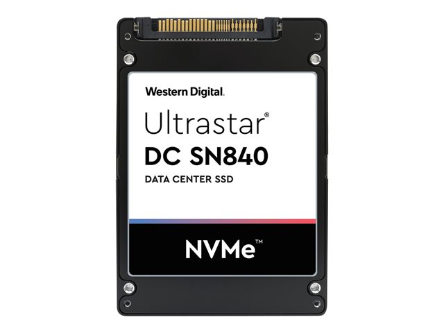 WD Ultrastar DC SN840 WUS4BA119DSP3X3 - SSD - 1920 GB - internal - 2.5" - U.2 PCIe 3.1 x4 (NVMe)