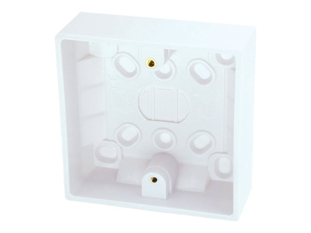 SINGLE GANG PATTRESS BOX DEPTH 31MM