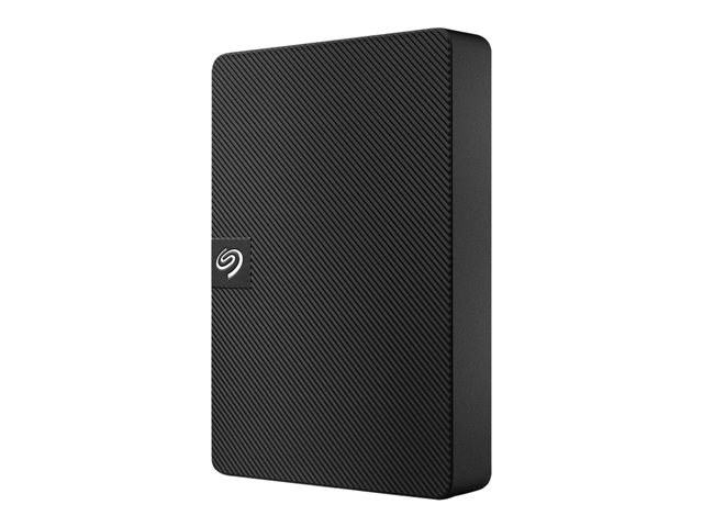 Seagate Expansion STKM1000400 - Hard drive - 1 TB - external (portable) - USB 3.0 - black - with Seagate Rescue Data Recovery
