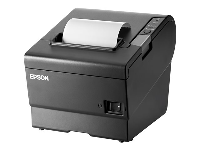 Epson TM-T88V - Receipt printer - thermal line - Roll (8 cm) - 180 dpi - up to 300 mm/sec - USB, serial - cutter - black