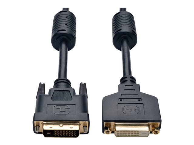 Eaton Tripp Lite Series DVI Dual Link Extension Cable, Digital TMDS Monitor Cable (DVI-D M/F), 6 ft. (1.83 m) - DVI extension cable - 1.8 m