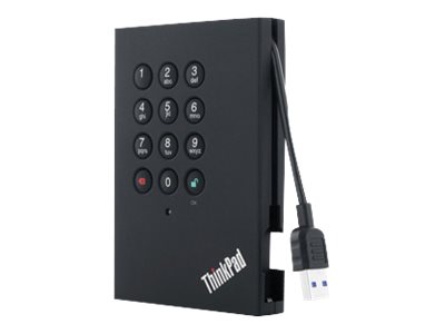 Lenovo ThinkPad USB 3.0 Secure - hard drive - 2 TB - USB 3.0