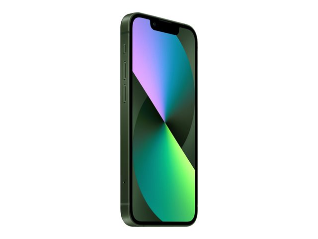 Apple iPhone 13 mini - 5G smartphone - dual-SIM / Internal Memory 256 GB - OLED display - 5.4" - 2340 x 1080 pixels - 2x rear cameras 12 MP, 12 MP - front camera 12 MP - green