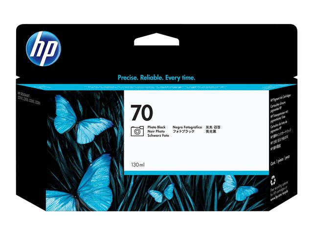 HP 70 - C9449A - 1 x Photo Black - Ink cartridge - For DesignJet Z2100, Z3100, Z3100ps, Z3200, Z3200ps, Z5200, Z5400