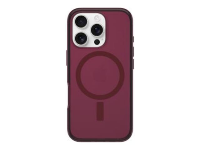 OtterBox Symmetry Series Clear - Back cover for mobile phone - MagSafe compatibility - up beet - Spring 2025 - for Apple iPhone 16 Pro