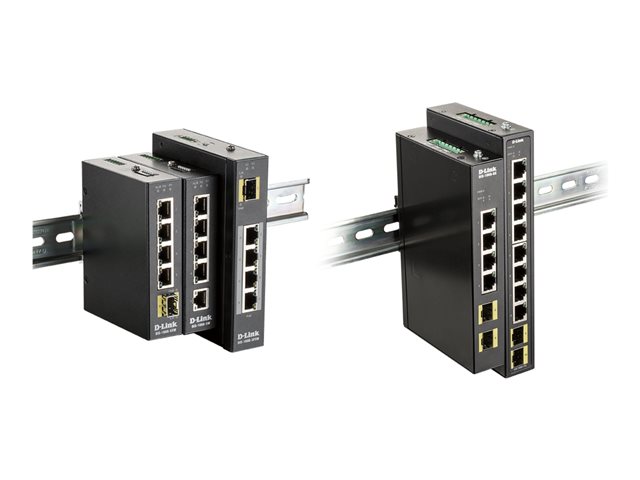 D-Link DIS 100G-6S - switch - 4 ports - unmanaged