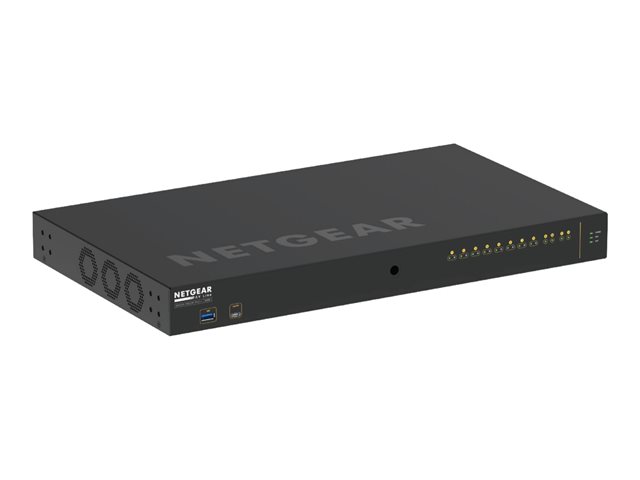 NETGEAR AV Line M4250-10G2XF-PoE++ - switch - 12 ports - Managed - rack-mountable