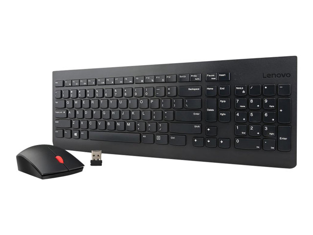 Lenovo Essential Wireless Combo - keyboard and mouse set - Arabic Input Device