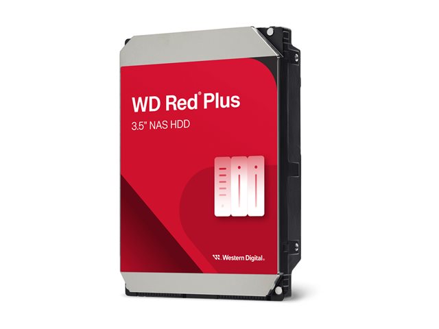 WD Red Plus WD30EFZX - hard drive - 3 TB - SATA 6Gb/s