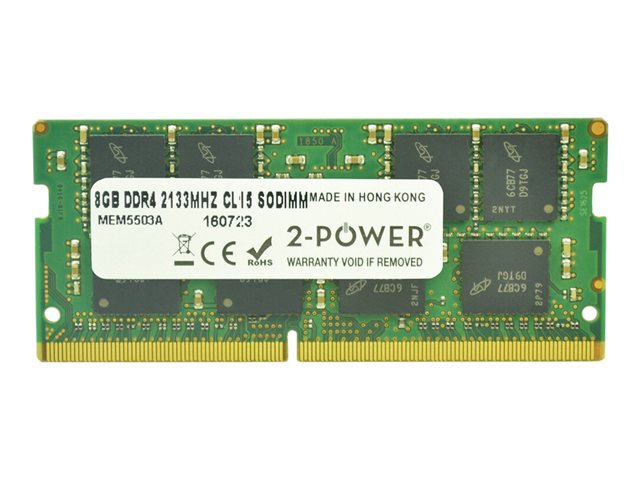 8GB DDR4 2133MHz CL15 SoDIMM
