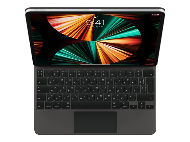 Apple Magic Keyboard - keyboard and folio case - with trackpad - QWERTY - Ukrainian - black Input Device