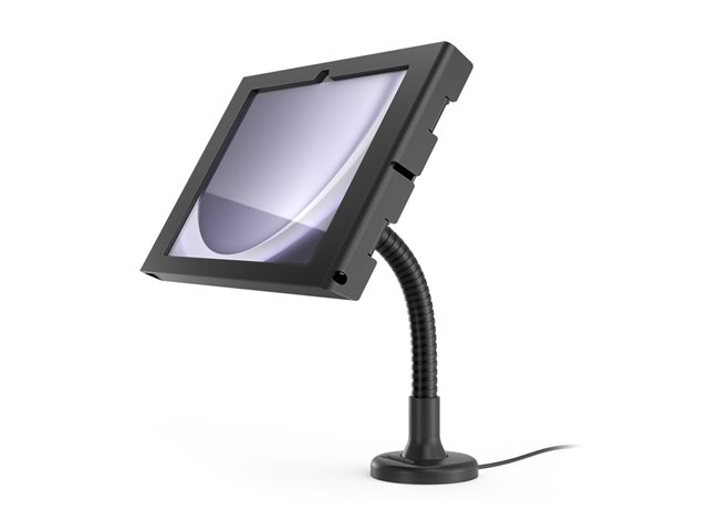 Compulocks Galaxy Tab A9+ Apex Enclosure Flex Arm Mount Black - Mounting kit (enclosure, flexible arm mount) - for tablet - lockable - metal frame - black - counter top - for Samsung Galaxy Tab A9+