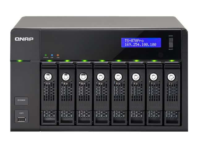 QNAP TS-870 Pro Turbo NAS - NAS server