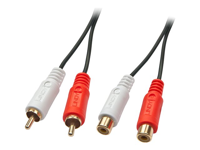 10M PREMIUM AUDIO EXTENSION CABLE PHONO MALE TO FEMALE