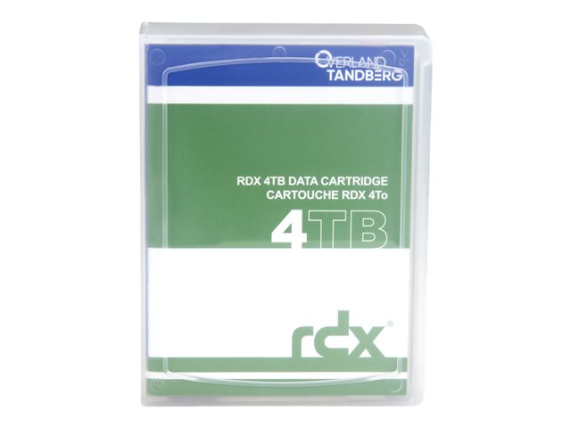 Overland Tandberg RDX QuikStor - RDX HDD cartridge x 1 - 4 TB - storage media