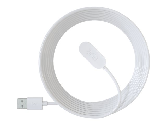Arlo Outdoor Magnetic Charging Cable - USB charge adapter 4 pin mini-USB Type A - 7.62 m