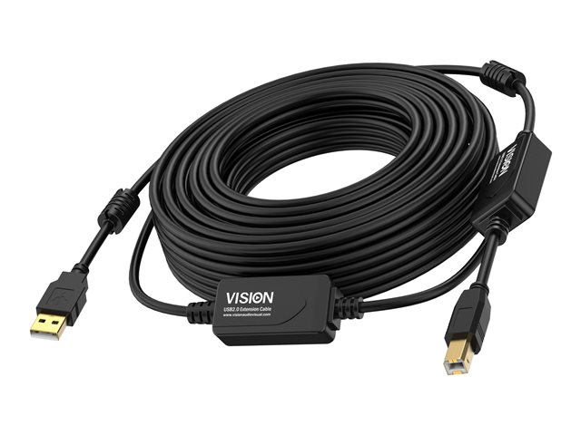 Vision - USB cable - USB to USB Type B - 15 m