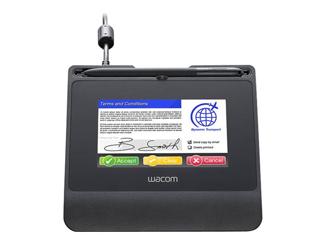 Wacom STU-540 - signature terminal - USB, serial - black