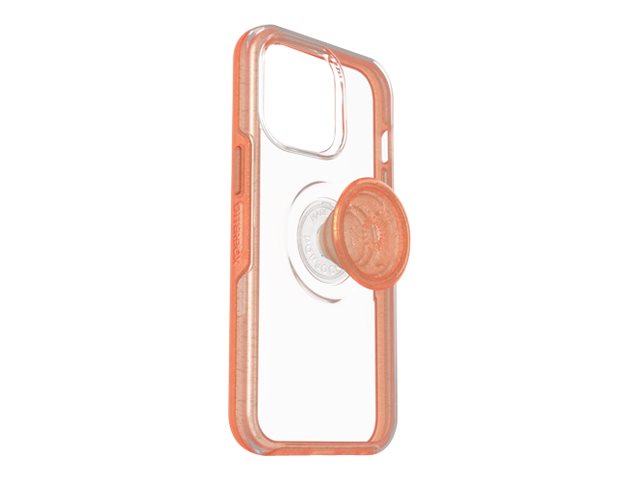 Otter+Pop Symmetry Clear iPhone 13 Pro Melondramatic - clear/coral