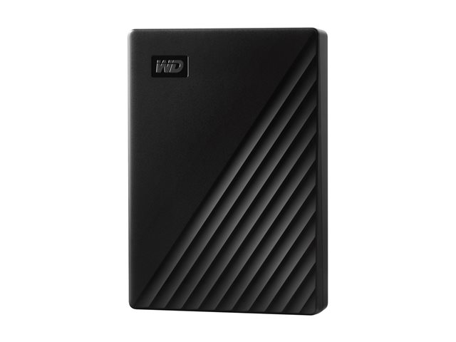 WD My Passport WDBR9S0060BBK - Hard drive - encrypted - 6 TB - external (portable) - USB 3.2 Gen 1 - 256-bit AES - black