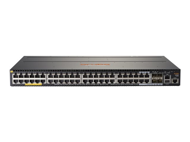 HPE Aruba 2930M 48G POE+ 1-Slot - Switch - L3 - Managed - 44 x 10/100/1000 (PoE+) + 4 x combo Gigabit SFP - rack-mountable - PoE+ (1440 W)