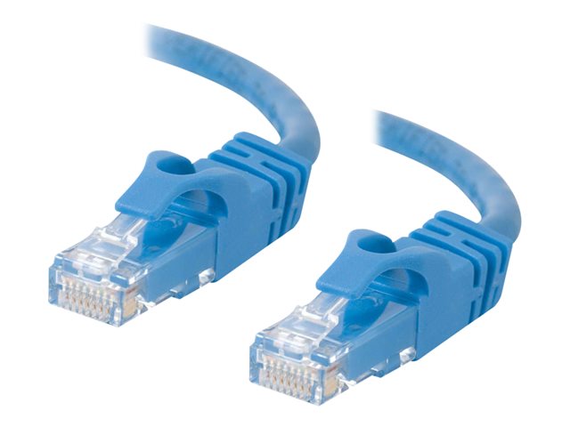 C2G Cat6 Booted Unshielded (UTP) Crossover Patch Cable - crossover cable - 1.5 m - blue