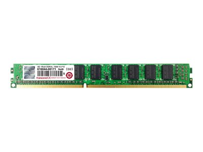 Transcend - DDR3L - module - 4 GB - DIMM 240-pin - 1600 MHz / PC3L-12800 - unbuffered