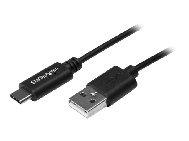 StarTech USB C to USB Cable - 3 ft / 1m - USB A to C - USB 2.0 Cable - USB Adapter Cable - USB Type C - USB-C Cable (USB2AC1M) - USB cable - USB-C (M) to USB (M) - USB 2.0 - 1 m - black - for P/N: HB30C1A1CPD, HB30C3A1CFBW, HB30C3AGEPD, HB30C3APDW, HB30C4