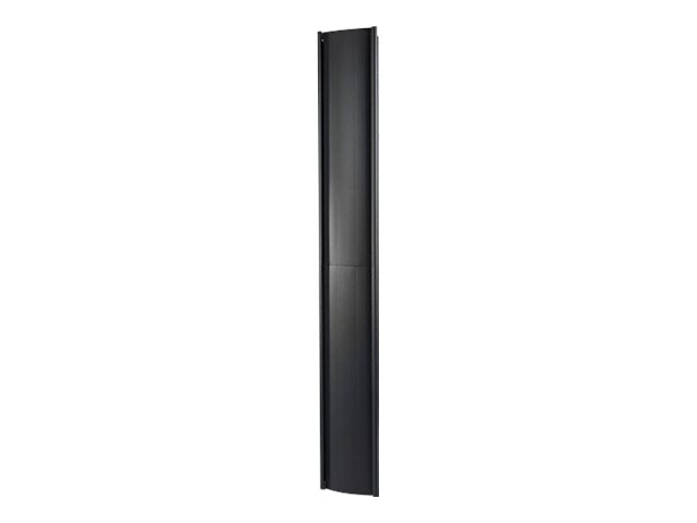 APC - Rack cable management panel door - black