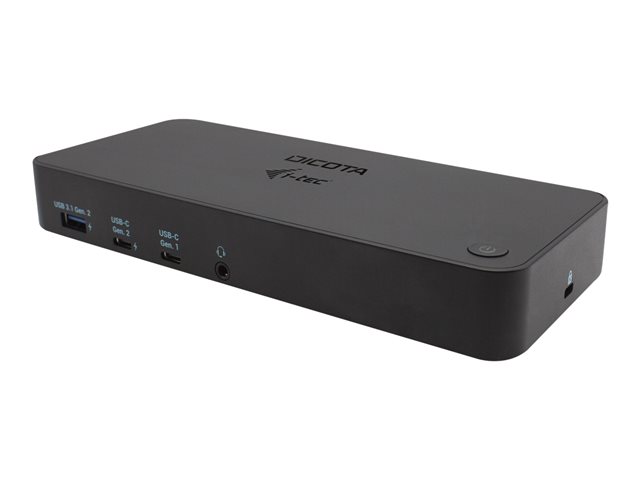 DICOTA i-tec - docking station - USB-C - DP, HDMI - 1GbE